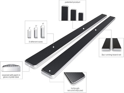 APS Running Boards 5 inches Compatible - Image 5
