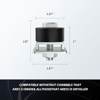 SKTREX Trolley Roller Wheels Limit Trolley Assembly Positioning - Image 3