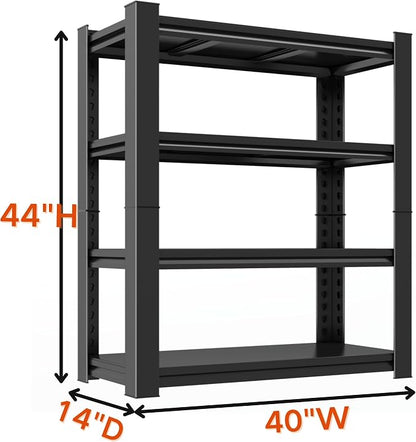 Garage Shelving, Adjustable Storage Shelf, Heavy Duty Storage Shelves, Sturdy - Image 3