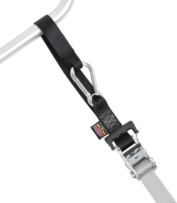 PowerTye - Made in USA - Extra Long Ratchet Tie Down Straps, Heavy Duty - Image 2