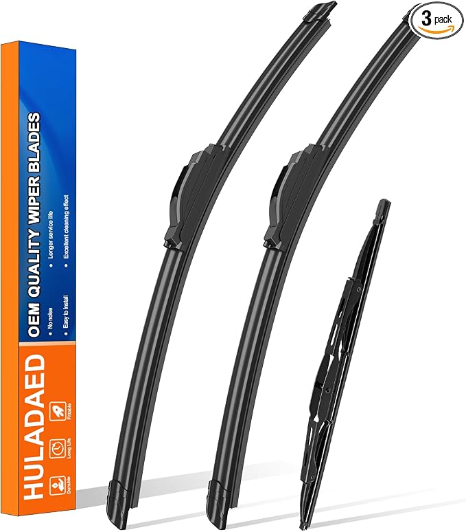 HULADAED® 24''+20''+10'' Windshield Wipers Replacement by HULADAED