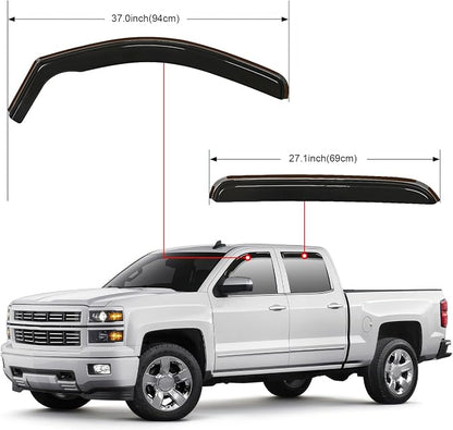 Nilight Window Visor Compatible - Image 7