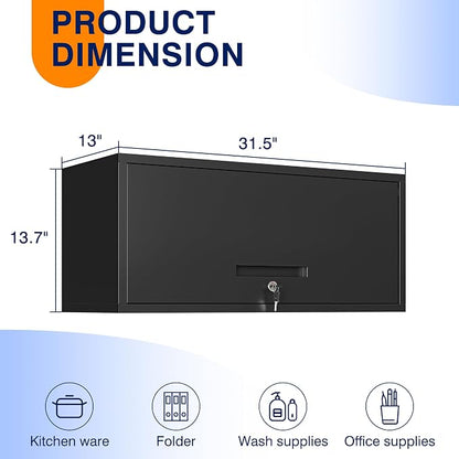 Yizosh Metal Garage Cabinet - Image 3