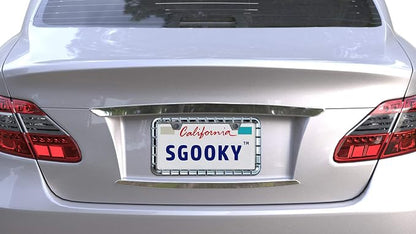 3D Chrome License Plate Frames, Pure Zinc Alloy Metal - Image 6
