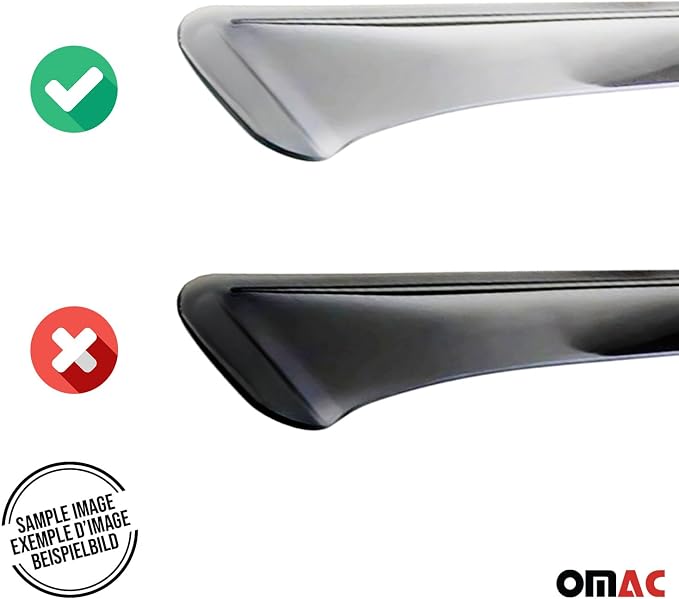 OMAC Window Visor Vent Rain Deflector - Image 8