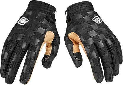 Dirt Bike Motorcycle Gloves for Men Women Finger Touchscreen Motorbike Gloves by QUENLOOP