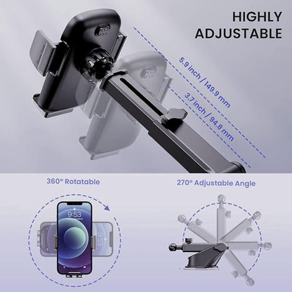Qifutan Universal Car Phone GPS Navigator Mount - Image 3