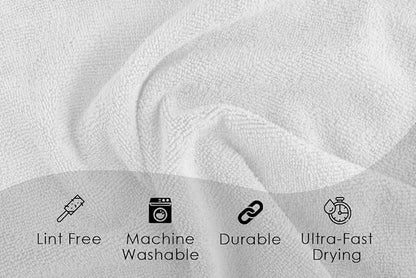 Avalon Towels Microfiber Cleaning Cloths Size 16" x 16", Highly Absorbent - Image 7