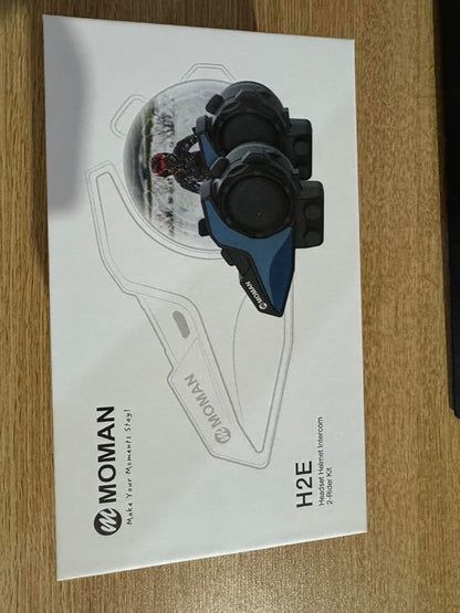Motorcycle Intercom Headset, Moman H2E Eagle-Like Communication System - Image 10