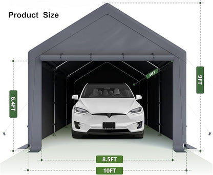 10x20ft Heavy Duty Carport - Image 2