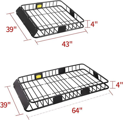 Leader Accessories Roof Rack Cargo Basket - Image 2