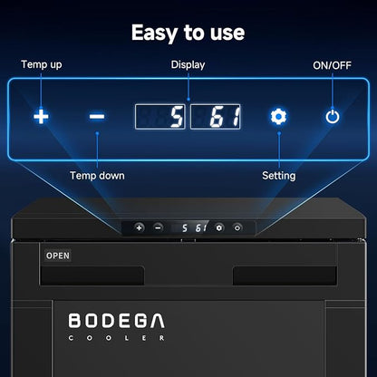 BODEGACOOLER 12 Volt Refrigerator, 83L RV Refrigerator APP Control, RV Fridge - Image 8