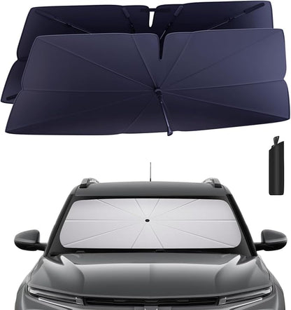 Windshield Sun Shade Umbrella Compatible by HIMUMOY