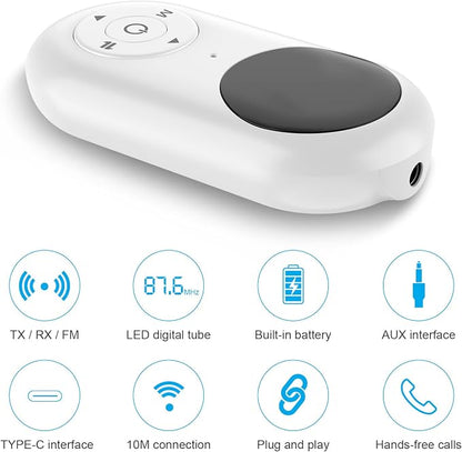 Airplane Bluetooth 5.3 Transmitter - Image 2