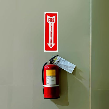 Madrigal fire extinguisher inside sticker, fire extinguisher sign, 2 - Image 6