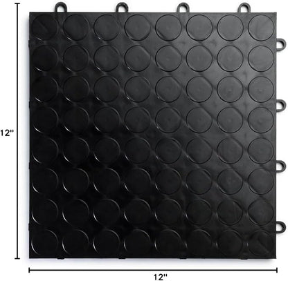 Big Floors RaceDeck CircleTrac, Interlocking Non-Slip Garage Flooring Tile - Image 7