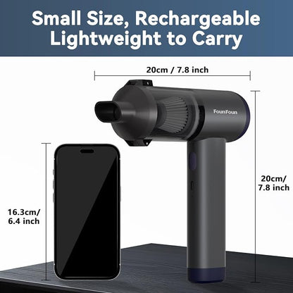 Car Vacuum Portable Cordless, Mini Handheld Vacuum Cleaner - Image 2