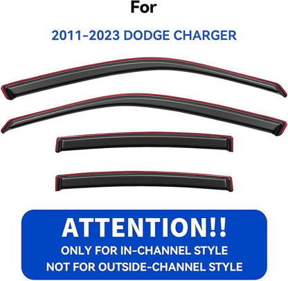 in-Channel Window Visors Rain Guards - Image 2