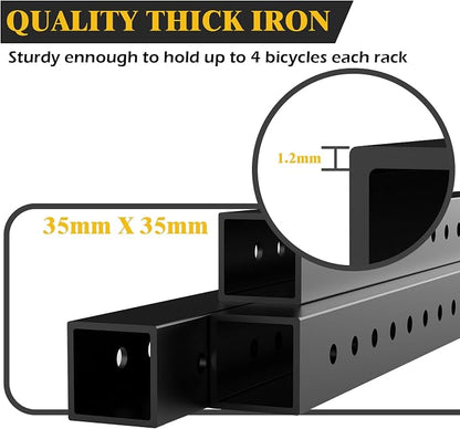 640Lbs Ceiling Mounted Bike Rack, Bike Storage Rack - Image 2