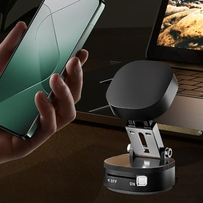 360° Adjustable Vacuum Magnetic Phone Holder, Upgraded Strong Suction Portable - Image 4