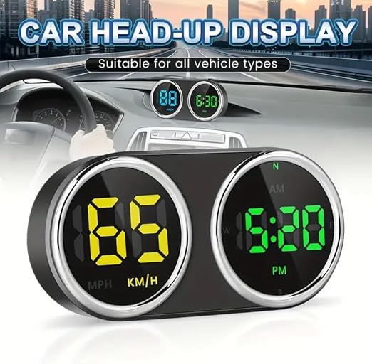 GPS Heads Up Display for Cars Digital Dashboard Speedomete - Image 6