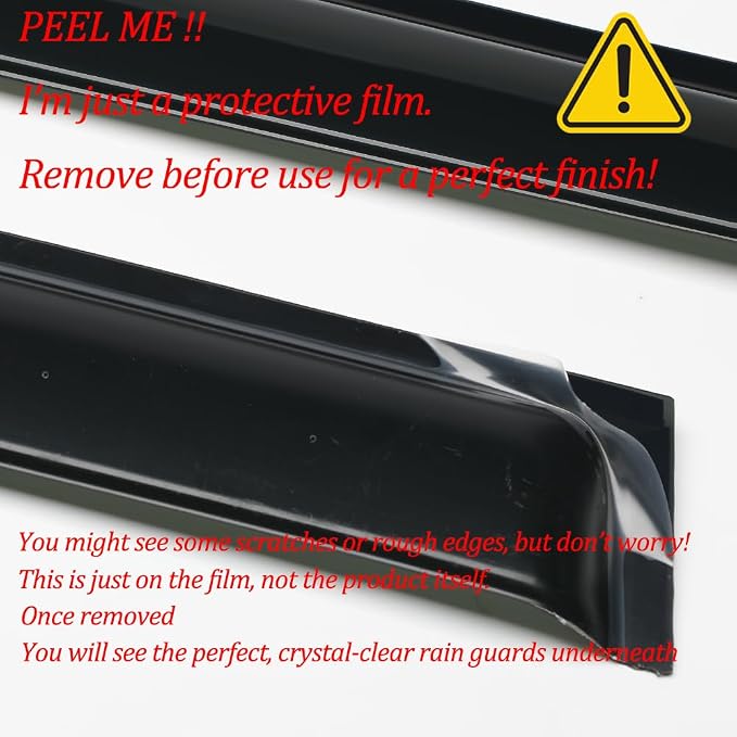 Side Wind Deflector Window Visors fit - Image 5