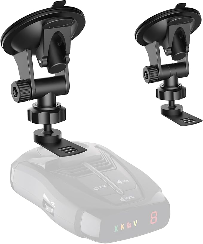 Super Radar Detector Mount, Super Car Windshield, Dashboard Suction Cup Bracket by xsaaczm