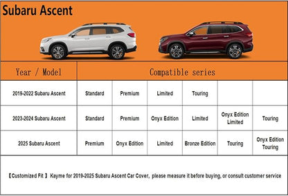 Kayme 6 Layers SUV Car Cover Custom Fit - Image 6