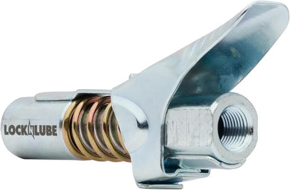LockNLube Grease Gun Coupler locks onto Zerk fittings. Grease goes in, not on - Image 6
