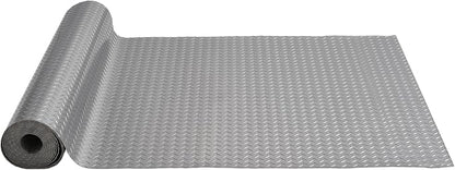 VEVOR Floor Mat, 13 x 4.9 FT PVC Flooring Roll, Non-Slip Diamond Texture by VEVOR