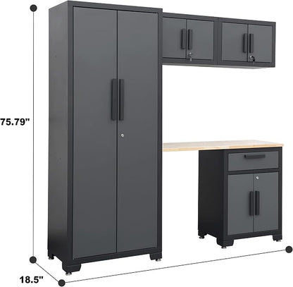 Torin Cabinet System Garage Storage Set, AGPZC30121002B-1 - Image 3