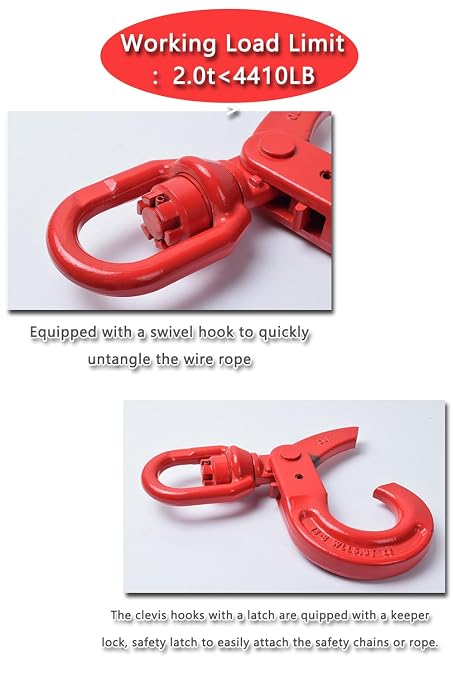 Heavy Duty Swivel Lifting Hook - Image 3