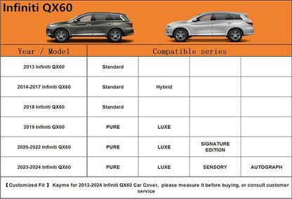 Kayme 6 Layers SUV Car Cover Custom Fit - Image 6