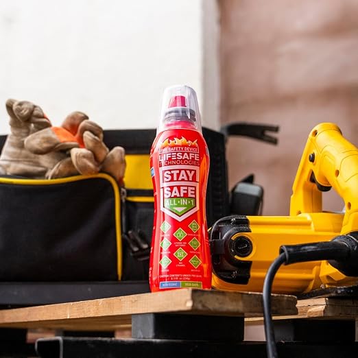 LifeSafe Technologies StaySafe All-in-1 Portable Fire Extinguisher, Compact - Image 3