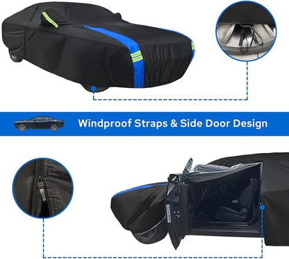 Avecrew Dodge Challenger Car Cover Waterproof All Weather - Image 3