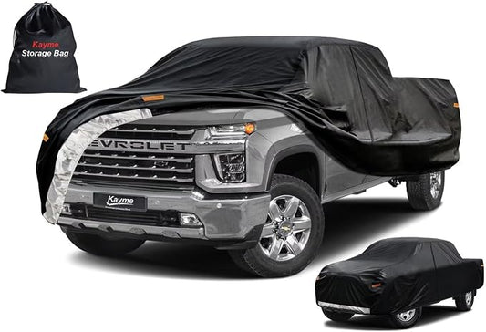 Kayme Truck Cover Custom Fit Chevrolet Silverado 3500HD Regular Cab LB. Full by kayme