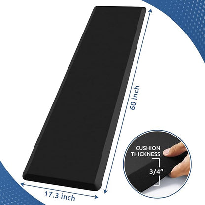 KitchenClouds Kitchen Mat Cushioned Anti Fatigue Kitchen Rug 0.8inch Waterproof - Image 2