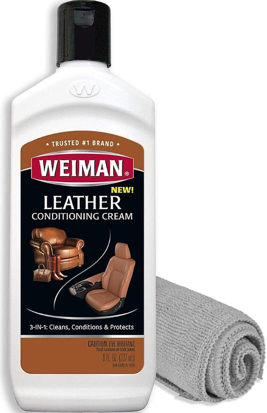 Weiman 3 in 1 Deep Leather Conditioner Cream by Weiman