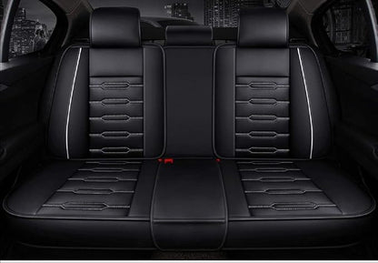 Seat Covers Full Set, Waterproof Leather Seat Covers - Image 3