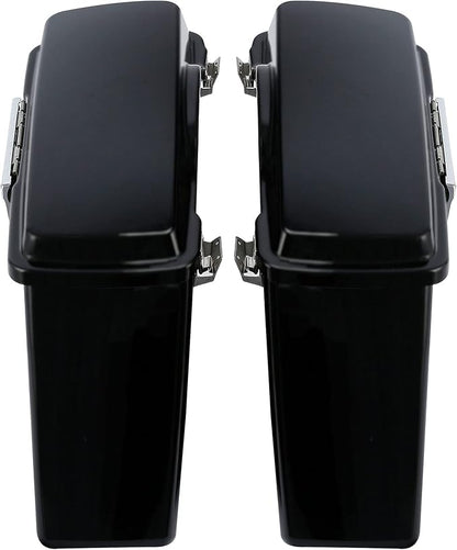 Green-L Matte Black Hard Saddlebags Fit - Image 2