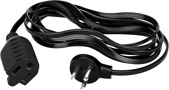 Elecan Flat Plug Extension Cord 40 Ft by Elecan