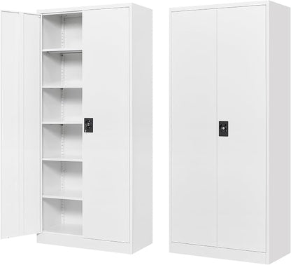 Wide & Deep Metal Storage Storage Cabinet - Image 3