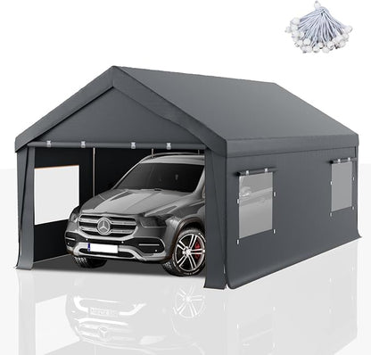 Carport 12x20 FT Heavy Duty, Outdoor Portable Garage by RICHRYCE