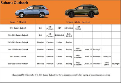 Kayme 6 Layers SUV Car Cover Custom Fit - Image 6