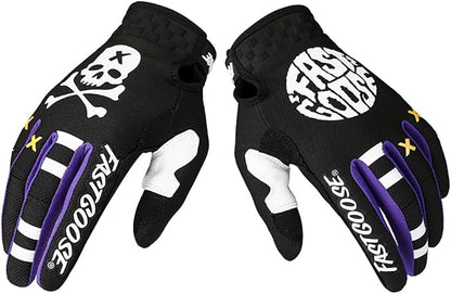 Dirt Bike Motorcycle Gloves for Men Women Finger Touchscreen Motorbike Gloves by QUENLOOP