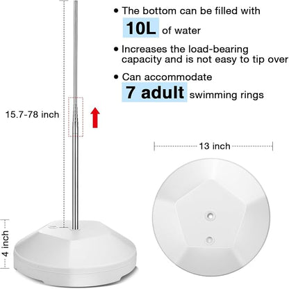 Pool Float Storage Rack 13 x 78 Inch Pool Float Holder Stainless Steel - Image 2