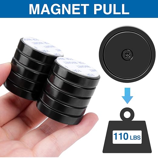 LOVIMAG Magnets, 110lb+ Waterproof Super Strong Neodymium Magnet - Image 4