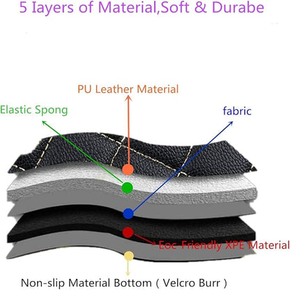 Custom All-Weather Protection Luxury Leather Floor Mats - Image 3