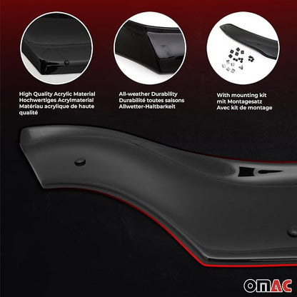 OMAC Front Bug Shield Hood Deflector - Image 5