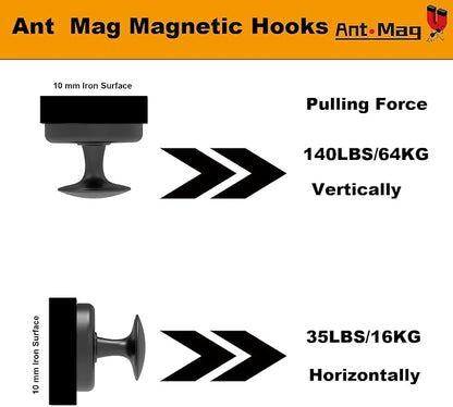 Ant Mag Magnetic Hooks Heavy Duty 160lbs - Image 3